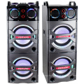 Double 10inch Bluetooth PA Loudspeaker Karaoke Entertainment System, Wireless Mic E246